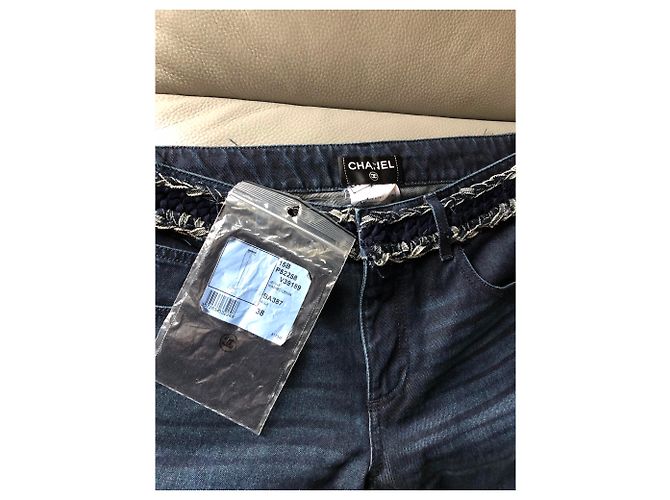 Chanel Jeans Azul - vista 10