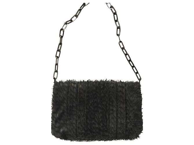 Borsa a mano Anya Hindmarch Rosalyn in pelle nera Nero - vista 2
