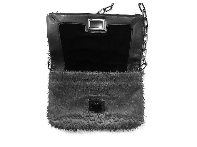 Borsa a mano Anya Hindmarch Rosalyn in pelle nera Nero - vista 3