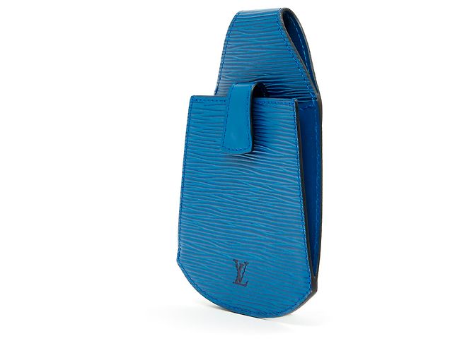 Louis Vuitton SHERWOOD Y CINTURÓN T85 EPI AZUL - vista 5