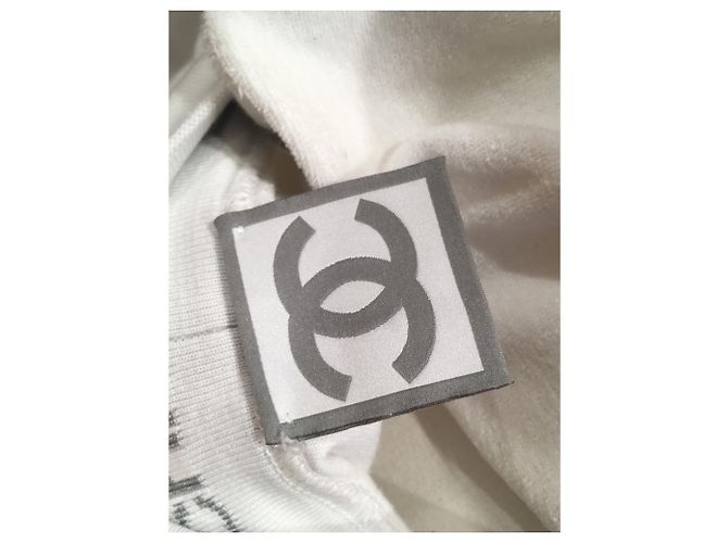 Chanel Pantalones, polainas Blanco Gris - vista 12