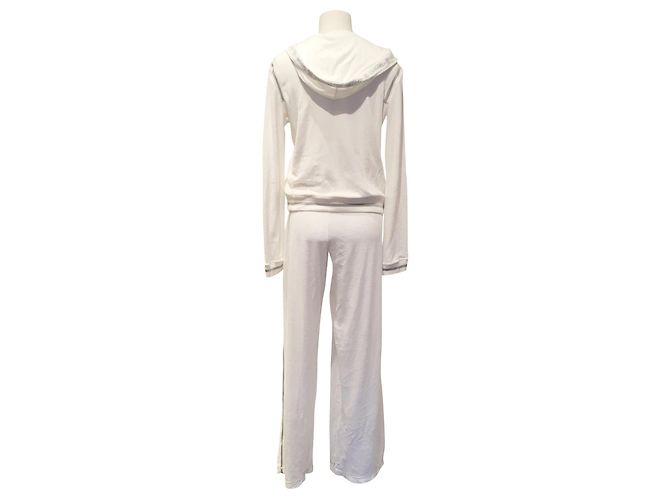 Chanel Pantalones, polainas Blanco Gris - vista 2