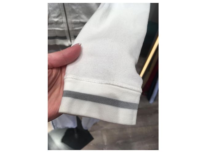 Chanel Pantalones, polainas Blanco Gris - vista 5