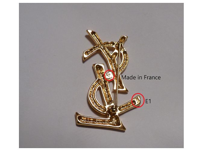 Yves Saint Laurent Pins & Broschen - Ansicht 6
