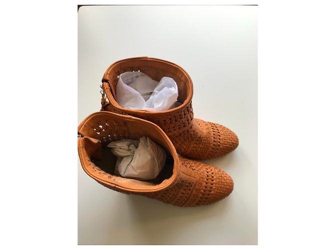Rag & Bone Gewebte Lederstiefeletten - Ansicht 12