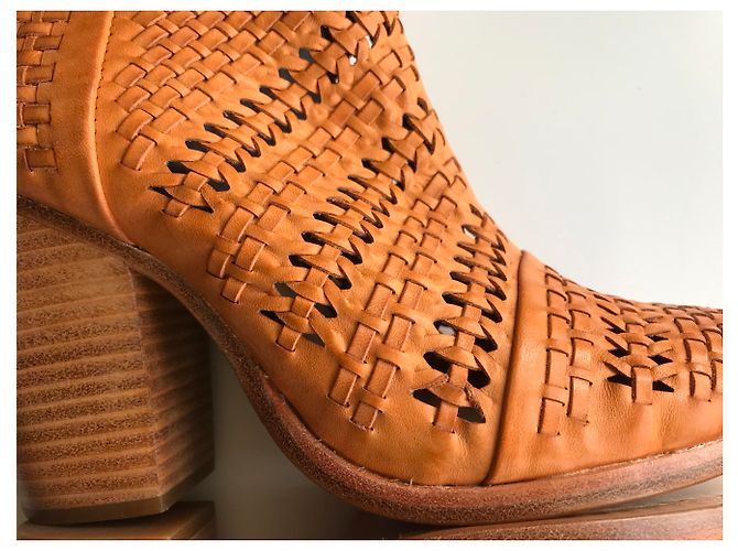 Rag & Bone Gewebte Lederstiefeletten - Ansicht 19