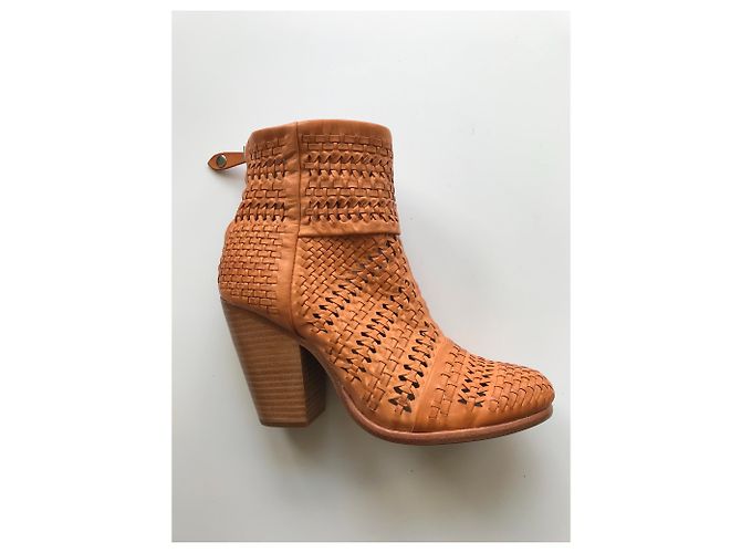 Rag & Bone Gewebte Lederstiefeletten - Ansicht 2