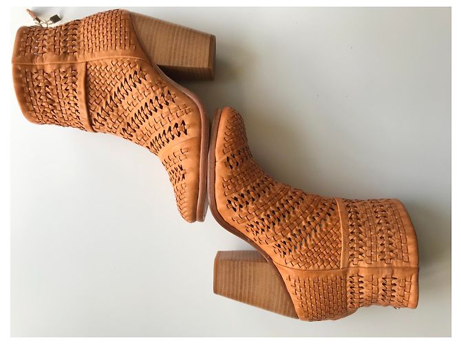 Rag & Bone Gewebte Lederstiefeletten - Ansicht 22