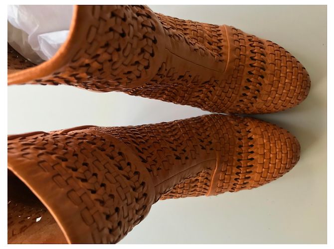 Rag & Bone Gewebte Lederstiefeletten - Ansicht 26