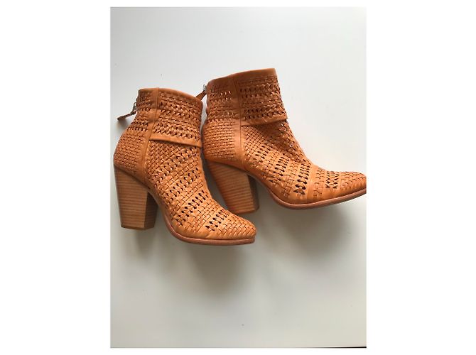 Rag & Bone Gewebte Lederstiefeletten - Ansicht 28