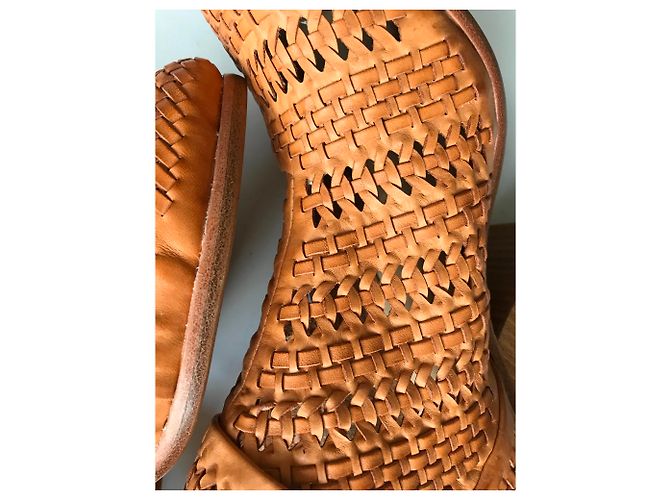 Rag & Bone Gewebte Lederstiefeletten - Ansicht 30