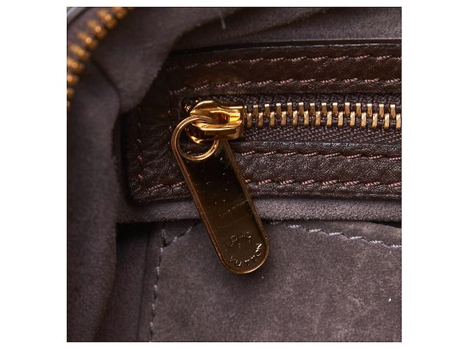 Louis Vuitton Sofia Coppola PM in pelle di vitello marrone - vista 8