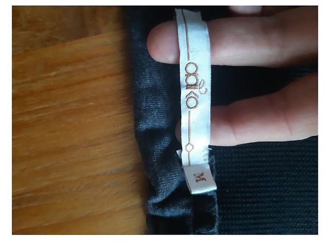 Autre Marque Gonna Aaiko in cotone grigio 38 - vista 3