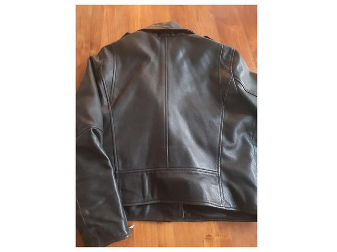Levi's Lederjacke Schwarz - Ansicht 2