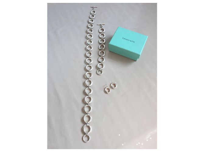 Tiffany & Co Wunderschönes Tiffany Set & Sterling Silber co 925 In einwandfreiem Zustand - Ansicht 3