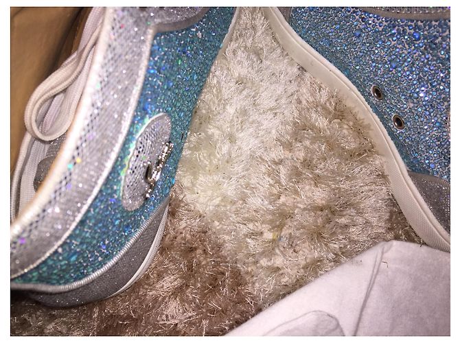 Christian Louboutin Boots Light Blue Leather - view 6