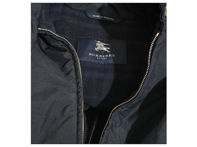 Burberry Blue Jacket Wool Blend - view 5