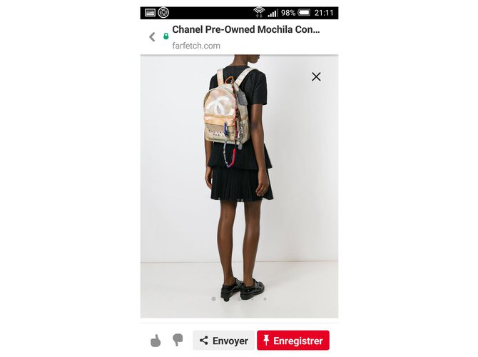 Cambon Chanel SS Graffiti 14 Beige - vista 23