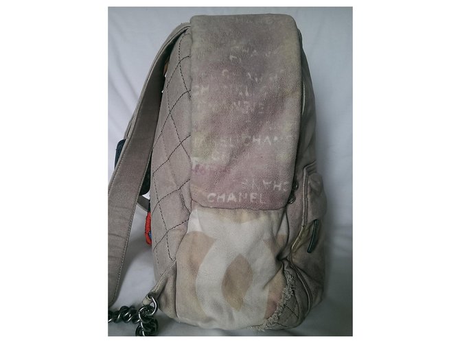 Cambon Chanel SS Graffiti 14 Beige - vista 4