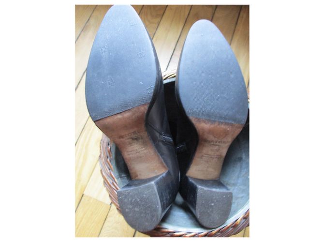 Sartore Sartre, botas de cuero negro, 36,5. - vista 5