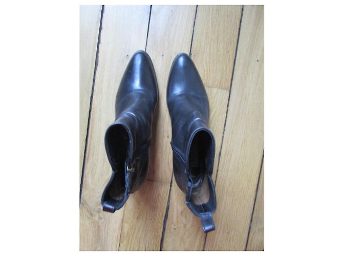 Sartore Sartre, botas de cuero negro, 36,5. - vista 6