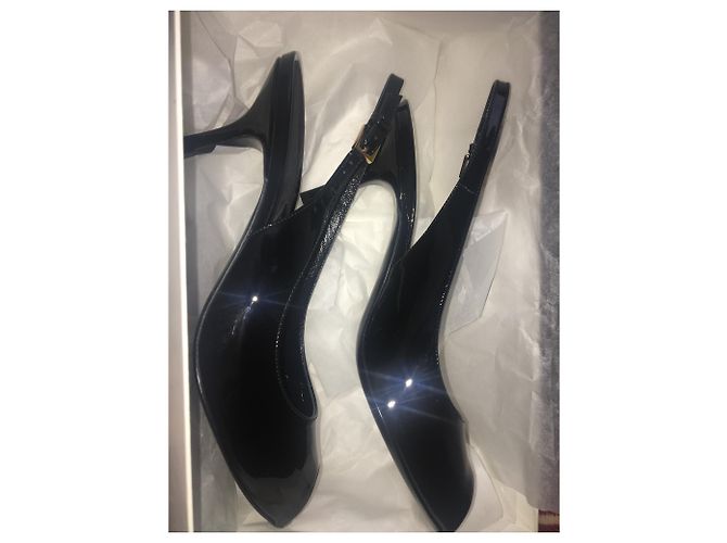 Décolleté Tom Ford in vernice nera Nero - vista 4