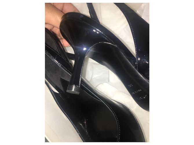 Décolleté Tom Ford in vernice nera Nero - vista 6