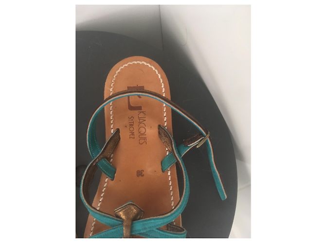 K Jacques KJacques Bronce Azul oscuro - vista 3