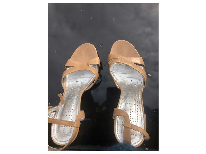 Free Lance Summer Pumps Beige Leder - Ansicht 2