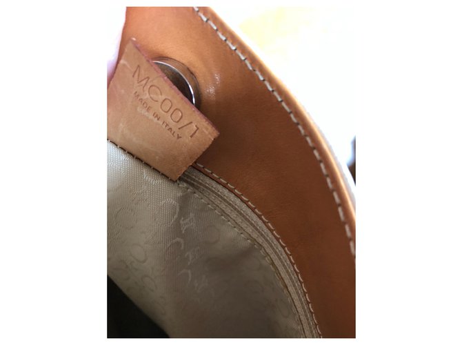 Borsa Céline in pelle martellata Eggshell Bianco sporco - vista 9
