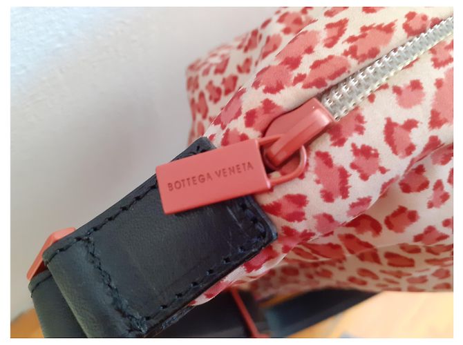 Borsa Bottega Veneta Leopardata in Tessuto Stampa leopardo - vista 4