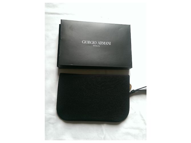 Pochette Giorgio Armani Beauty VIP Nera Nero - vista 4
