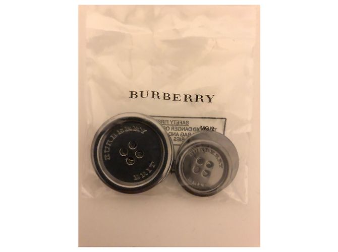 Gabardina Burberry Brit Verde Oliva de Algodón - vista 12