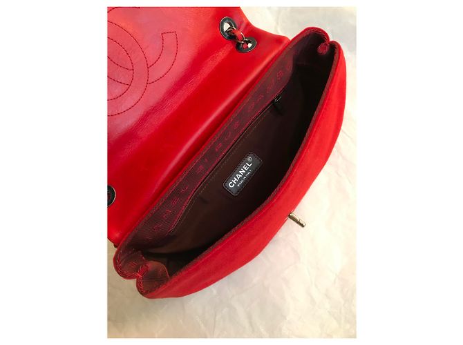 Chanel Paris-Salisburgo 27 Borsa con patta cm Rosso - vista 19
