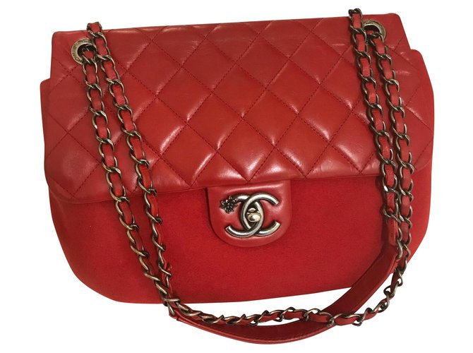 Chanel Paris-Salisburgo 27 Borsa con patta cm Rosso - vista 2