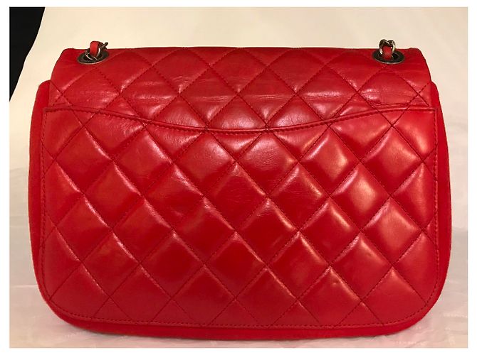 Chanel Paris-Salisburgo 27 Borsa con patta cm Rosso - vista 9
