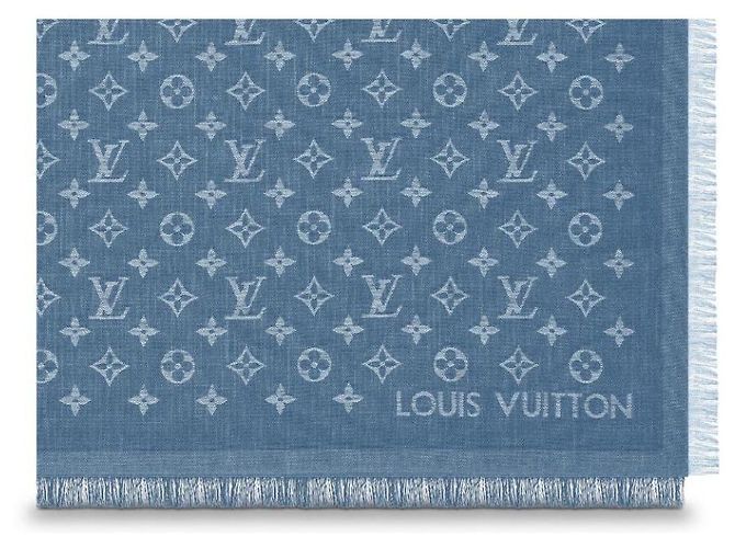Bufanda de Louis Vuitton Azul - vista 2