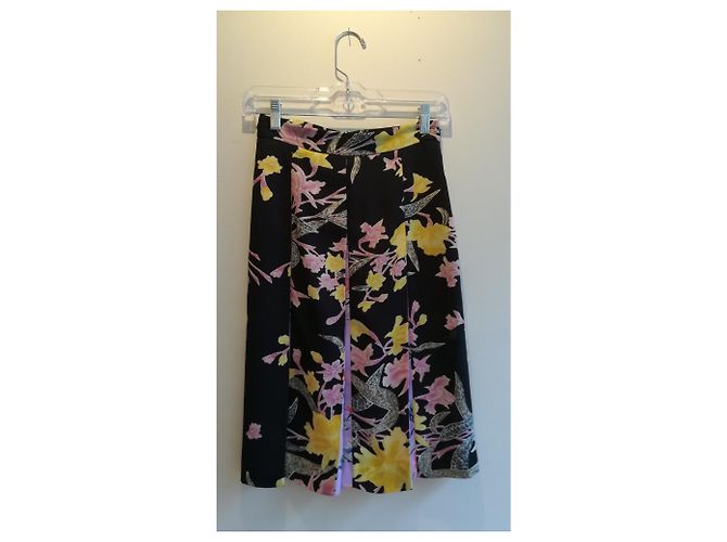 Falda plisada floral Diane Von Furstenberg - vista 2