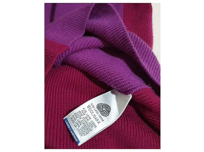 Lacoste Wollkleid Lila Größe 38 Mehrfarben - Ansicht 4