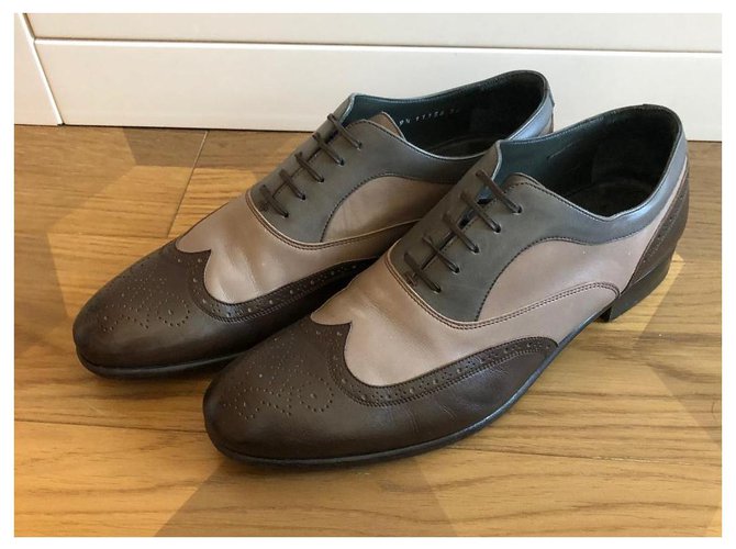 SCARPE STRINGATE IN PELLE MORESCHI Multicolore - vista 3