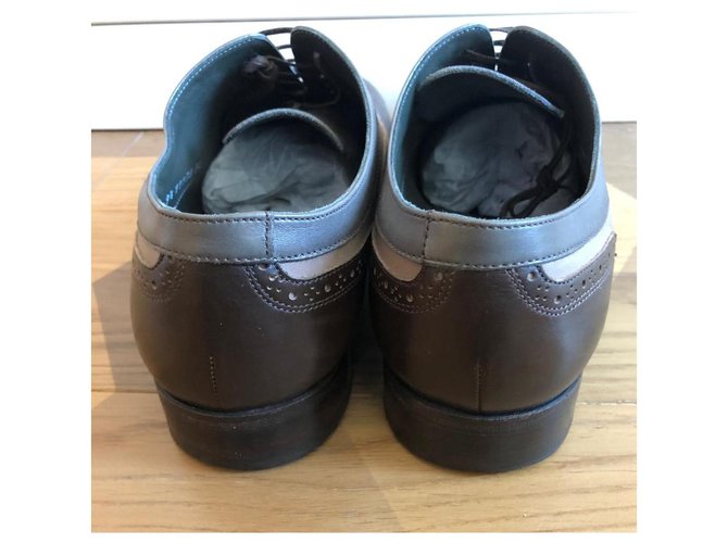 SCARPE STRINGATE IN PELLE MORESCHI Multicolore - vista 5