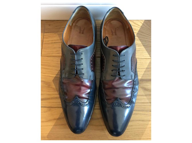 SCARPE STRINGATE IN PELLE MORESCHI Multicolore - vista 2