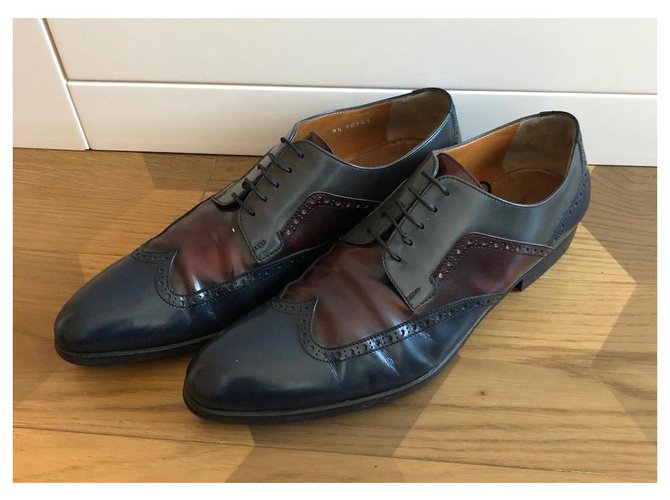 SCARPE STRINGATE IN PELLE MORESCHI Multicolore - vista 3