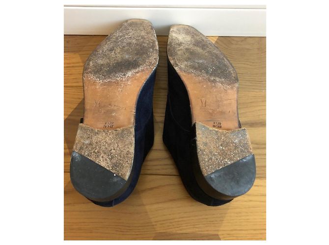 SCARPE CON CINTURINO MONES MORESCHI Blu navy - vista 8