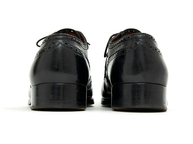JM Weston DERBY PERFORATO NERO REGNO UNITO7.5E FR41 - vista 4