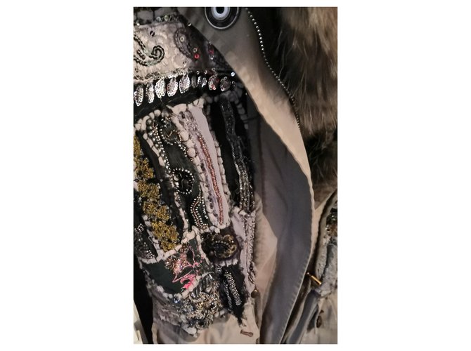 Cappotto sublime Project Foce singola stagione Cachi - vista 2