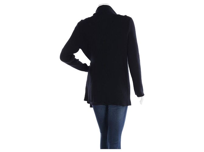 Ralph Lauren Strickjacke Schwarz Baumwolle M - Ansicht 2
