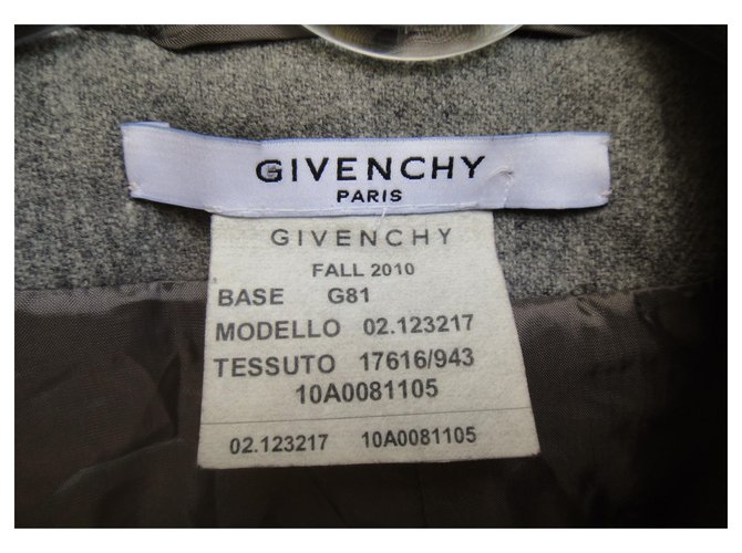 Givenchy FW Jacke 2010 Taille 38 Grau - Ansicht 2