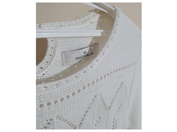 By Malene Birger Weißes Strickkleid XS - Ansicht 3