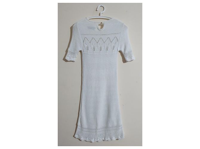 By Malene Birger Weißes Strickkleid XS - Ansicht 4